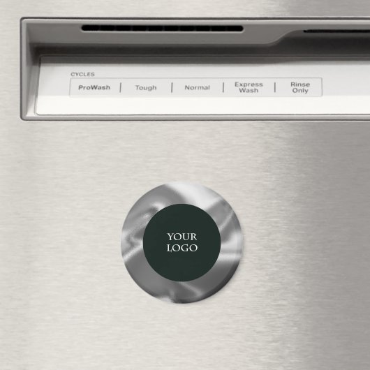 Promoot uw eigen zakelijke Logo, Silver Magneet (Insitu (Vaatwasser))