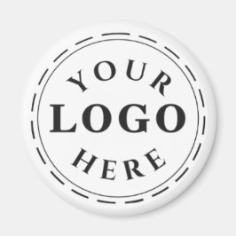 Promoot uw merk - Custom Logo Round 2¼" Magnet