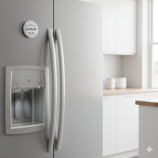 Promoot uw merk - Custom Logo Round Magnet