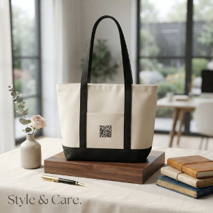 Promoot uw merk met Custom N en Black Impulse Tote Bag