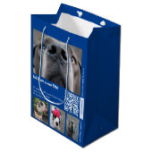 Promoot uw Puppies  Medium Cadeauzakje (Voorkant Gekanteld)