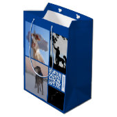 Promoot uw Puppies  Medium Cadeauzakje (Achterkant Gekanteld)