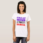 Promoot voor Babcia T-shirt (Voorkant volledig)