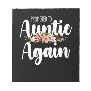 Promote To Auntie Again Notitieblok