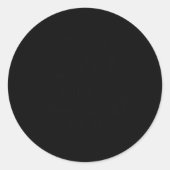 Promoted From Cat Grandma To Human Grandma  Ronde Sticker (Voorkant)