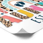 Promoted To Auntie Est 2026 Soon To Be Aunt First  Poster (Hoek)