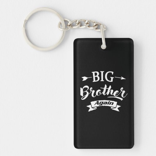 Promoted to Big Brother Again EST.2021 Sleutelhanger (Voorkant)