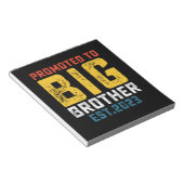 Promoted To Big Brother East 2023 Notitieblok (Schuin)