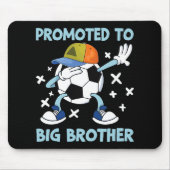 Promoted To Big Brother Soccer Design Muismat (Voorkant)
