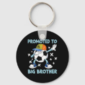 Promoted To Big Brother Soccer Design  Sleutelhanger (Voorkant)