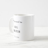 Promoted To Big Sister Mug Koffiemok (Voorkant links)