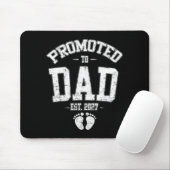 Promoted To Dad Est 2027 New Mom Daddy Fathers Day Muismat (Met muis)