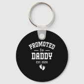 Promoted To Daddy 2026 First Time Dad Men  Sleutelhanger (Voorkant)