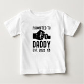 Promoted to daddy est 2022 new dad fathers day (Voorkant)
