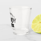 Promoted To Daddy Est. 2023 II Shot Glas (Rechts)