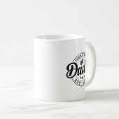 Promoted To Daddy Est 2026 Soon To Be Dad New Fath Koffiemok (Voorkant rechts)