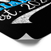 Promoted To Dziadek Est 2025 Proud New Grandpa Vin Poster (Hoek)