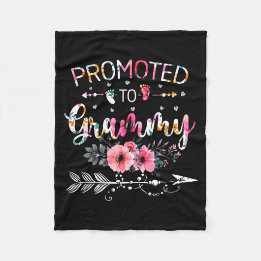 Promoted To Grammy Announcement Funny New Grammy M Fleece Deken (Voorkant)