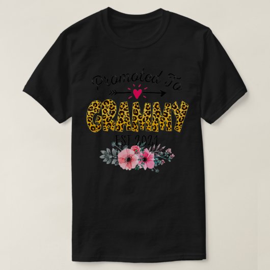 Promoted To Grammy Est T-shirt (Design voorkant)