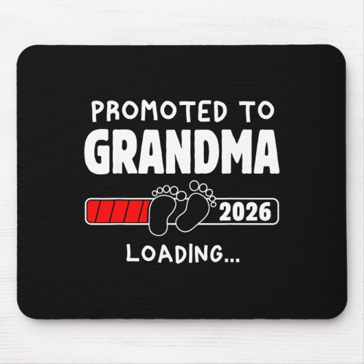 Promoted To Grandma Est 2026 Soon To Be New Grandm Muismat (Voorkant)