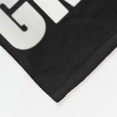 Promoted To Grandma Gender Reveal Leveling Up To G Fleece Deken (Hoek)