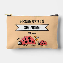Promoted to Grandma ladybugs est year orange Etui