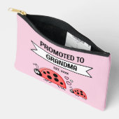 Promoted to Grandma ladybugs est year pink Etui (Open)