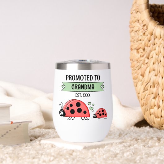 Promoted to Grandma ladybugs green (Woonkamer (Gedraaid)  )