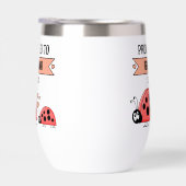 Promoted to Grandma ladybugs peach (Rechts)