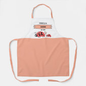 Promoted to grandma ladybugs peach schort (Voorkant)