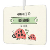 Promoted to grandma ladybugs photo green luchtverfrisser (Links)