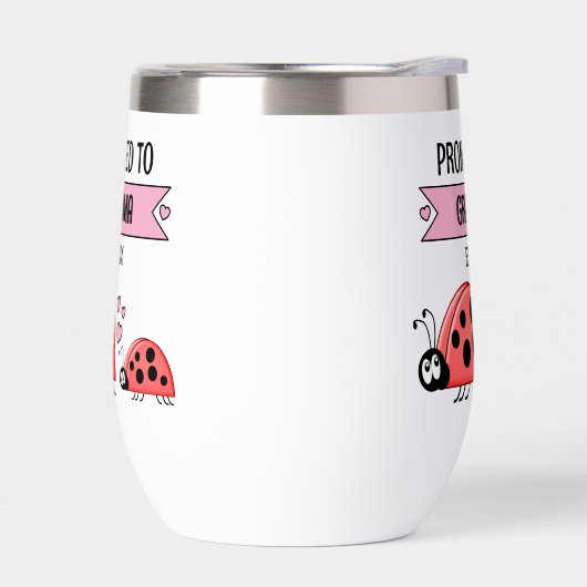 Promoted to Grandma ladybugs pink (Links)