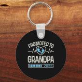 Promoted To Grandpa 2026 Expecting Baby Soon To Be Sleutelhanger (Voorkant)