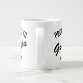 Promoted to Grandpa Est. 2026 Grote Koffiekop (Achterkant)