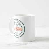 Promoted to Grandpa Est. 20XX Koffiemok (Voorkant links)