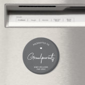 Promoted to Grandparents Pregnancy Announcement Magneet (Insitu (Vaatwasser))