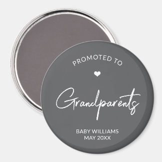 Promoted to Grandparents Pregnancy Announcement Magneet