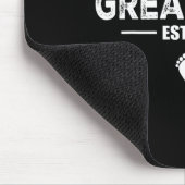 Promoted To Great Aunt 2025 Baby & Aunt Funny Muismat (Hoek)