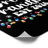 Promoted To Great Grandma Est 2026 First Time New  Poster (Hoek)