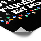 Promoted To Great Grandma Est 2026 First Time New  Poster (Hoek)