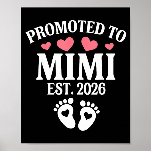 Promoted To Mimi 2026 Proud Mimi 2026 Announcement Poster (Voorkant)