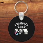 Promoted To Nonnie Est 2022 Funny New Nonnie  Sleutelhanger (Voorkant)