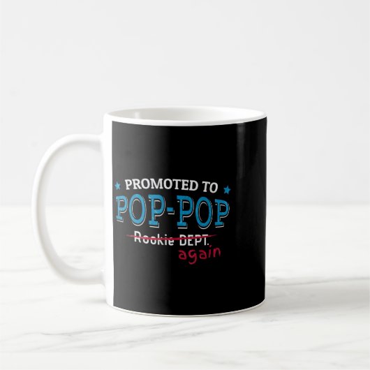Promoted To P-p Again Shirt. Grandpa P P Funny  Koffiemok (Links)