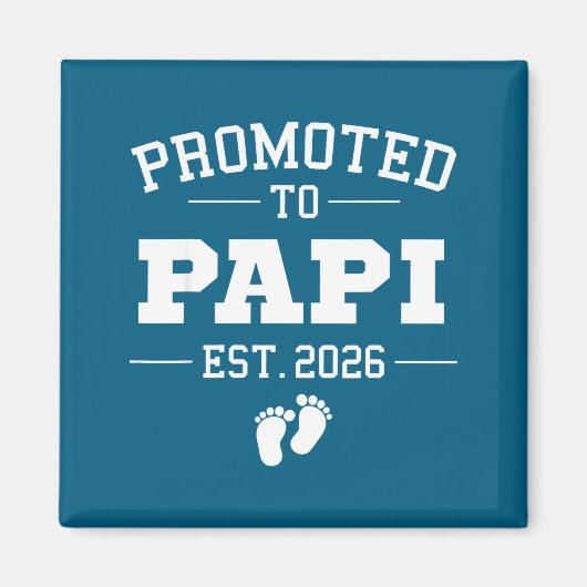 Promoted To Pa Est 2026 Pregnancy Announcement  Magneet (Voorkant)