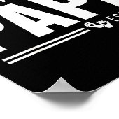 Promoted To Papa 2025 New 1st First Time Papa Dad  Poster (Hoek)