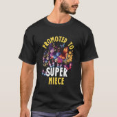 Promoted To Super Niece T-shirt (Voorkant)