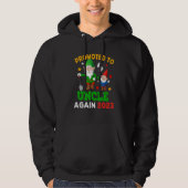 Promoted To Uncle Again 2023 Two Funny Gnomes Preg Hoodie (Voorkant)