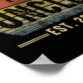 Promoted To Uncle Est 2025 New Uncle Fathers Day F Poster (Hoek)