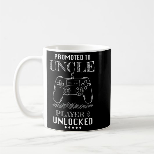 Promoted To Uncle Player 2 Unlock Shirt New Uncle Koffiemok (Links)