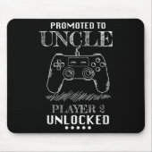 Promoted To Uncle Player 2 Unlock Shirt New Uncle  Muismat (Voorkant)